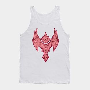 Bird Abstract shapes Tank Top